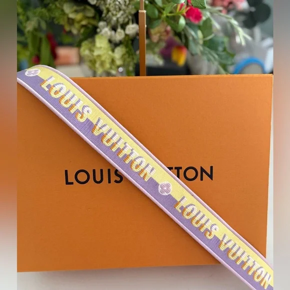 Louis Vuitton Jacquard Speedy Bandoulière 20 Shoulder Strap in Purple ~ EUC 🦄 - Picture 2 of 9